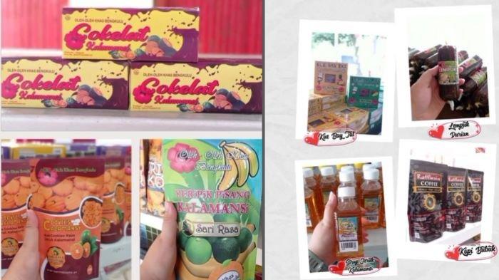 Oleh Oleh yang diujual di toko Sari Rasa