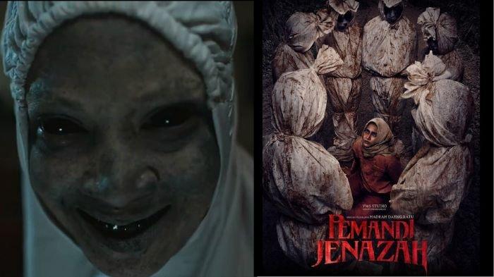 Poster film Pemandi Jenazah. 