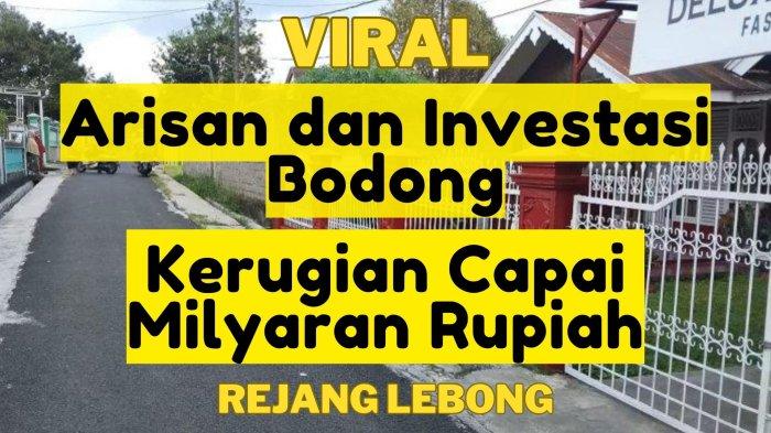 Selebgram Curup dengan pengikut 15 ribu tengah dicari oleh puluhan orang yang merasa ditipu. Perempuan cantik tersebut diduga membawa kabur uang membernya dengan total mencapai miliyaran rupiah.