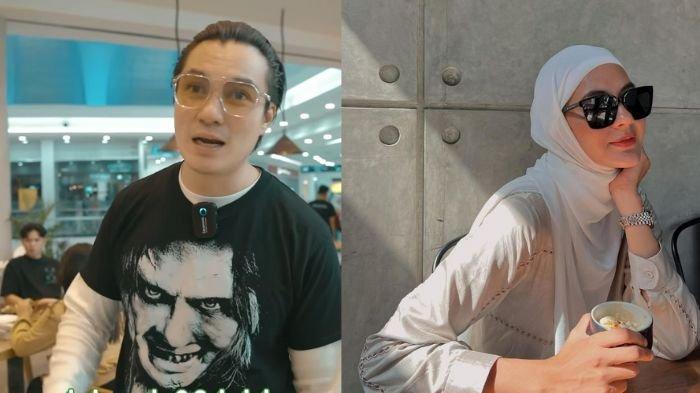 Kolase foto Baim Wong dan Paula Verhoeven. 