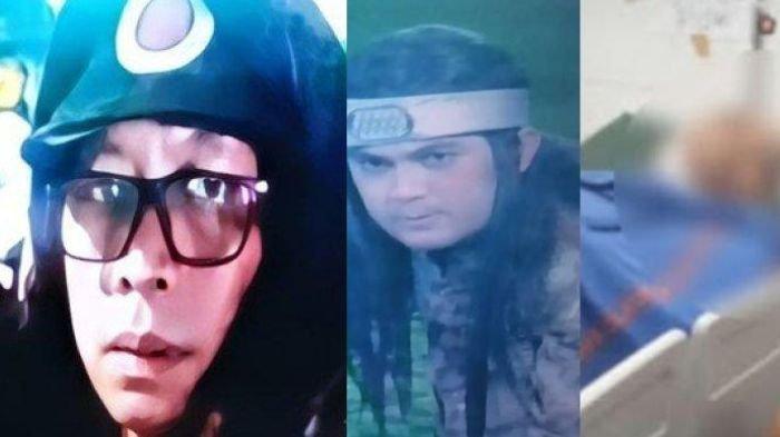 Foto Gimbal dan Sandy Permana. TAMPANG Gimbal Alias Nanang Irawan Biang Kerok Pembunuhan Aktor Sandy Permana, Buat Publik Geram