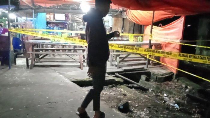 PEMBUNUHAN DI KEPAHIANG - Lokasi pembunuhan seorang pria di Kepahiang, Provinsi Bengkulu, pada Kamis (27/3/2025) malam. Korban diketahui meninggal dunia, sementara pelaku melarikan diri.