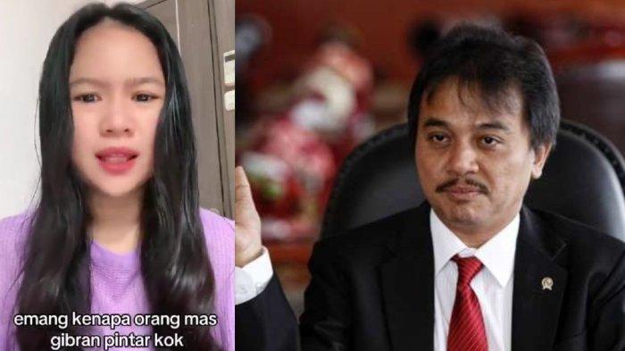 Roy Suryo (kanan) akhirnya menanggapi tudingan TikToker Intan Srinita.