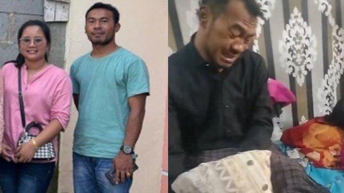 PERAMPOKAN SADIS - Kolase foto Wadison bersama sang istri, Petry semasa hidup sebelum dikabarkan tewas imbas perampokan di rumahnya sendiri di Serang Banten, Selasa (3/6/2025).