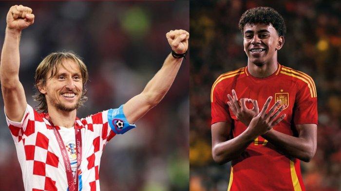 Timnas Spanyol akan menghadapi Kroasia dalam pertandingan ketiga fase grup UEFA Euro 2024 di Stadion Olimpiade, Berlin, Jerman.
