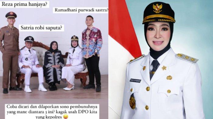 Wakil Bupati Cirebon, Wahyu Tjiptaningsih memberikan klarifikasi perihal sangkaan anaknya terlibat kasus pembunuhan Vina Cirebon.