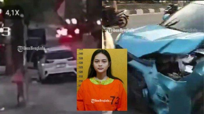 Beredar rekaman CCTV diduga detik-detik Marisa Putri (21) tabrak Renti Marningsih (48) di Pekanbaru, Riau pada Minggu (4/8/2024).