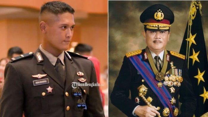 Mantan Kapolri Jenderal Polisi Purn Da'i Bachtiar dan Andika Mahardika