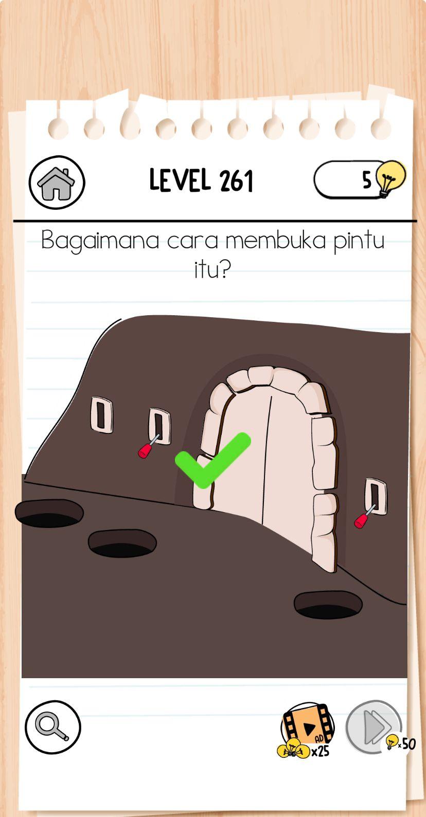 Kunci Jawaban Game Brain Test 3 Tricky Quest Level 259 260 261 262 263 ...