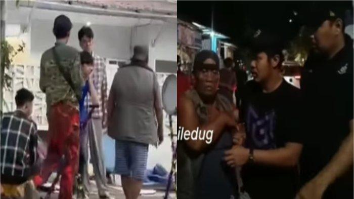 Sok jago di hadapan guru TK, dua preman yang viral ini mendadak tertunduk lesu di hadapan polisi, padahal sebelumnya mereka berani tampar dan todongkan sajam ke guru TK