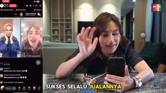 Aksi Ayu Ting Ting borong jualan UMKM yang sepi peminat saat live TikTok, pedagang asal Bogor ini syok dagangannya dibeli sang pedangdut