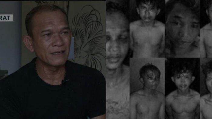 Kolase - Eks narapidana lapas Kesambi mendengarkan curhat terdakwa kasus Vina Cirebon