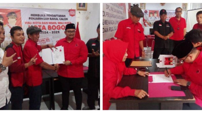 Kolase - Andrian Dimas Prakoso didukung komunitas motor untuk naju sebagai calon Wali Kota Bogor 2024-2029.