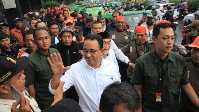 Capres 01 Anies Baswedan saat kampanye di Kota Bogor, Selasa (28/11/2023).