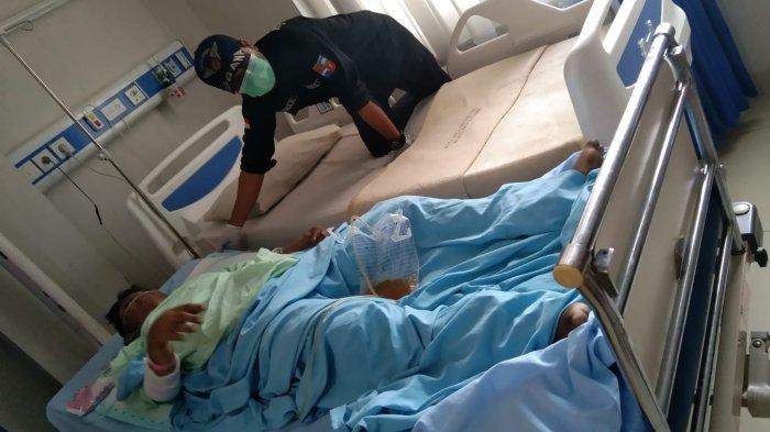 Bocah perempuan asal Tangerang yang disiram air keras di Kota Bogor.