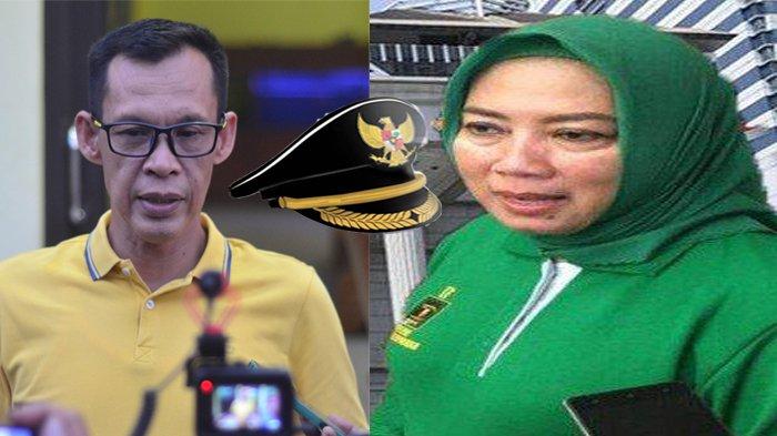 Calon Bupati Bogor, Jaro Ade (Kiri) dan Elly Yasin (kanan)