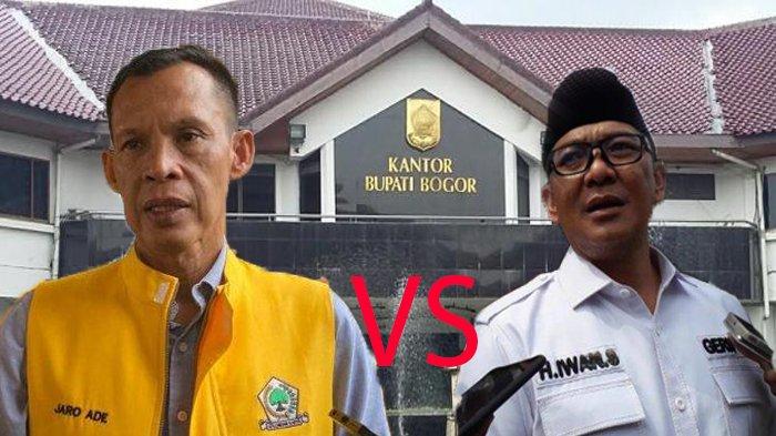 Calon Bupati Bogor Jaro Ade Vs Iwan Setiawan bakal berebut suara di Cibinong saat Pilbup 2024