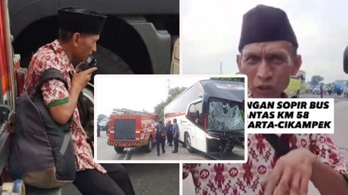 Cerita sopir primajasa minta kuota pasca kecelakaan di km 58 tol cikampek