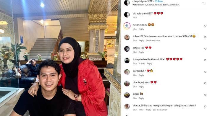 KEPALA DAERAH DI JAWA BARAT - Citra Pitriayami (baju merah)jadi satu-satunya kepala daerah perempuan di Jawa Barat yang tidak dilantik pada 6 Februari 2025. Ia merupakan kakak dari penyanyi Cakra khan (baju hitam).