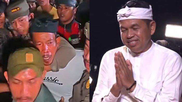 DEDI MULYADI DISIRAM AIR DI BEKASI - Detik-detik Gubernur Jabar Dedi Mulyadi disiram di Bekasi, Pelakunya Bawa Jimat
