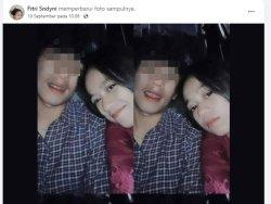 Foto Fitri dengan pria lain saat sudah menikah