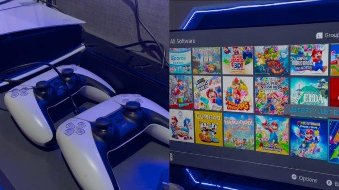 WISATA BOGOR - Spectrum Gaming Lounge menawarkan berbagai pilihan konsol dan game terkini yang bisa dinikmati kapan saja oleh pengunjung. Konsol PlayStation 5 lengkap dengan kontroler dan daftar game Nintendo Switch, menjadi daya tarik utama bagi pecinta game yang datang ke Spectrum, terutama pada akhir pekan.