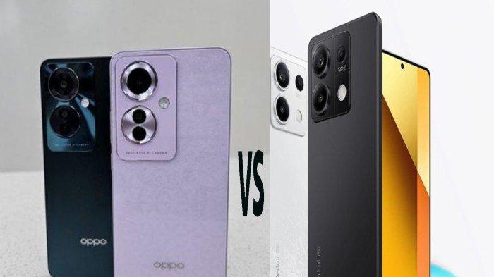 Redmi Reno 13 Perbandingan Redmi Note 13 dan Oppo Reno 11 F 5G, Kualitas Kameranya ...