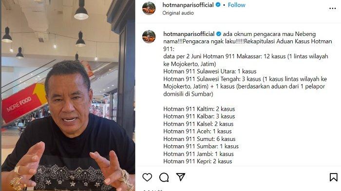 Hotman Paris saat sindir ada pengacara yang tiba-tiba nimbrung di kasus Vina Cirebon