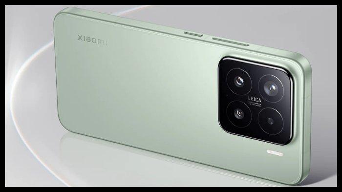 HP TERBARU XIAOMI - Ilustrasi Xiaomi 15 warna Green