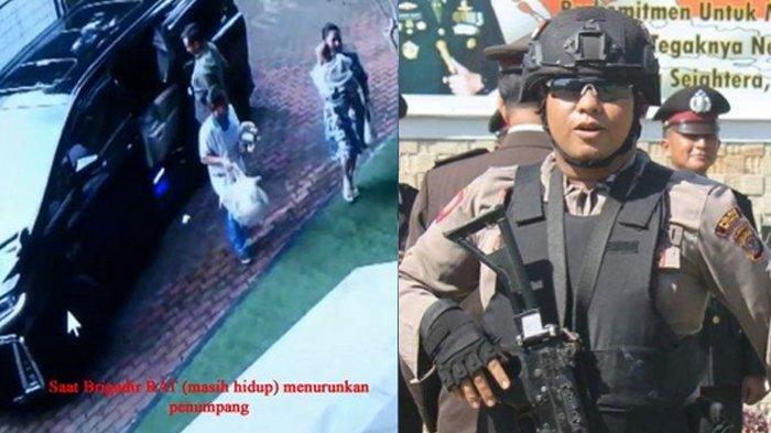 Isi Tas Brigadir RAT saat Ditemukan Tewas dalam Alphard, Ada Tisu Magic hingga Surat Senjata
