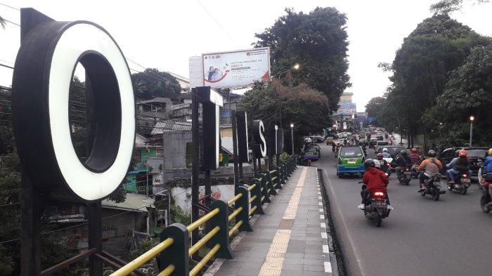 Jembatan Otista, Kota Bogor, Kamis (24/11/2022).