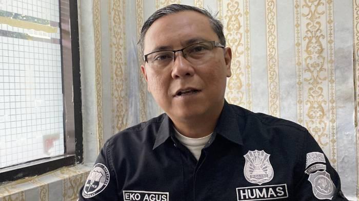 TAWURAN PELAJAR DI KOTA BOGOR - Kasie Humas Polresta Bogor Kota Ipda Eko Agus saat dijumpai di ruangannya