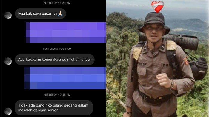 Kekasih Bripda Ignatius Dwi Frisco, Claudia Tesa, dimintai keterangan terkait kasus polisi tembak polisi di Cikeas, Kabupaten Bogor.