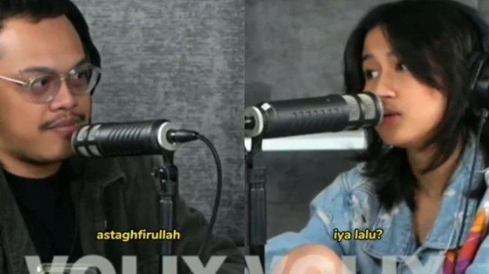 Kelakuan Aneh Keisya Levronka saat podcast bareng Marlo