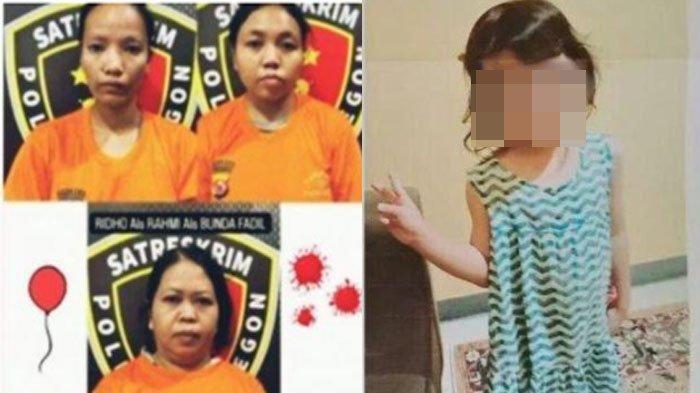 Kisah 3 Emak-emak Culik Anak Umur 5 Tahun Lalu Dibunuh, Dibayar Rp50 juta: Gigi Korban Sampai Rontok