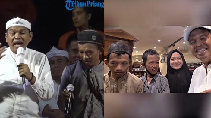 Adit meski memiliki kekurangan, namun dia tetap rajin bekerja sebagai kuli sabit rumput demi membiayai adiknya.
