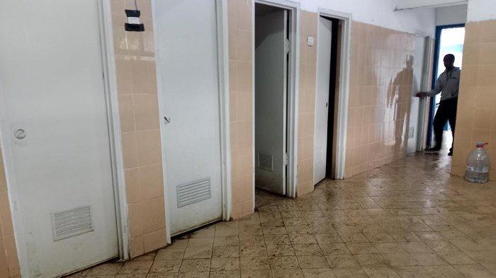 Penampakan toilet sekolah yang dibangun