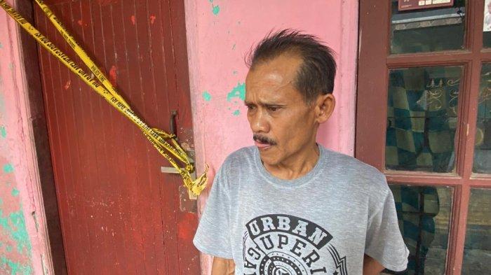 Lokasi kontrakan yang menjadi TKP seorang suami siksa istri hingga tewas karena dilarang main tiktok, Sabtu (21/10/2023).