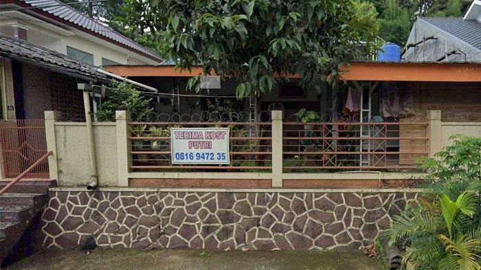 Kosan Noven Bogor, siswi SMK Baranangsiang Kota Bogor yang tewas ditusuk, posisinya tepat di samping TKP.