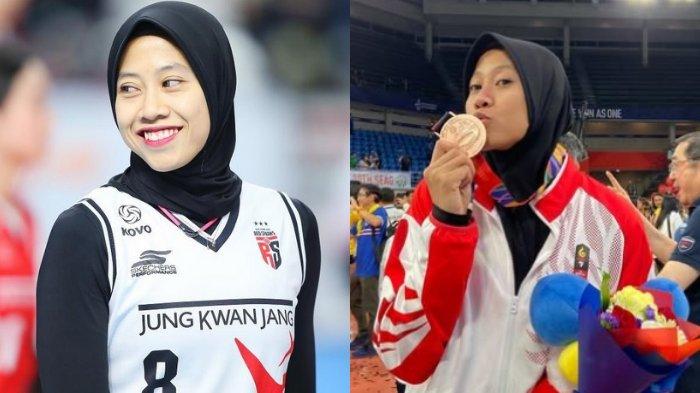 MEGAWATI KEJAR GELAR - Megawati Hangestri, atlet yang berkiprah di tim Red Sparks, Korea Selatan baru saja dinobatkan sebagai pemain voli putri terbaik dunia 2025.