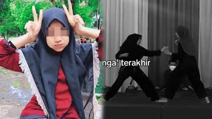 Nia Kurnia Saria (18), gadis penjual gorengan yang tewas di Padang ternyata jago silat.