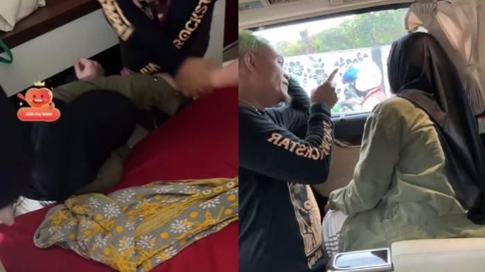 Artis Nikita Mirzani akhirnya menjemput paksa anak pertamanya,LM alias Lolly.