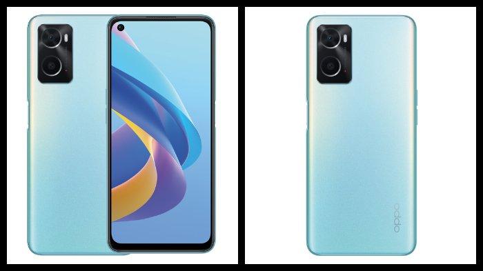 Oppo A76 warna Blue