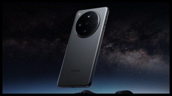 HP FLAGSHIP OPPO - Ilustrasi Oppo Find X8 Pro warna Space Black.