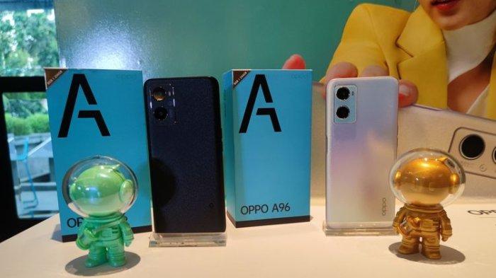 Oppo A96 resmi meluncur di Indonesia, Kamis (7/4/2022).