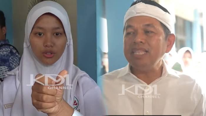 PUNGUTAN DI SMA NEGERI - Pelajar di SMAN 7 Cirebon curhat ke Gubernur Jawa Barat terpilih Dedi Mulyadi soal adanya pungutan di sekolah