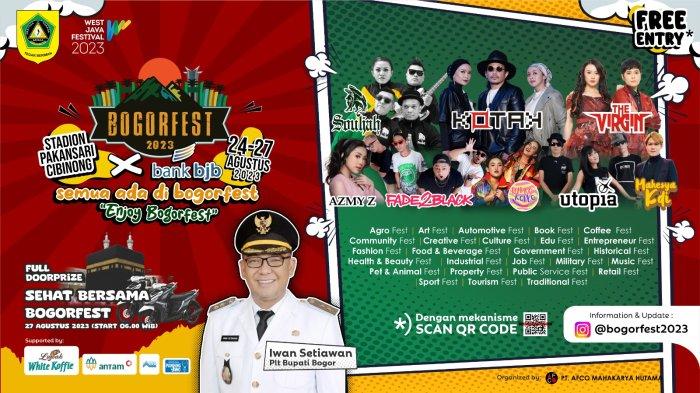 Jangan Lewatkan Penampilan Band Favoritmu Di Bogor Fest 2023 Catat