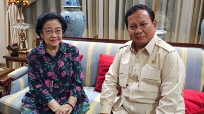 PERTEMUAN PRESIDEN PRABOWO DAN MEGAWATI - Presiden Prabowo Subianto bertemu Presiden ke-5 RI Megawati Soekarnoputri, pada Senin (7/4/2025) malam, di Jalan Teuku Umar, Menteng, Jakarta Pusat.