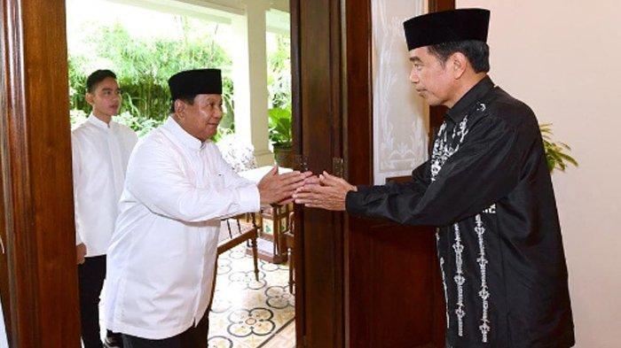 Prabowo bertamu ke rumah Jokowi didampingi Gibran
