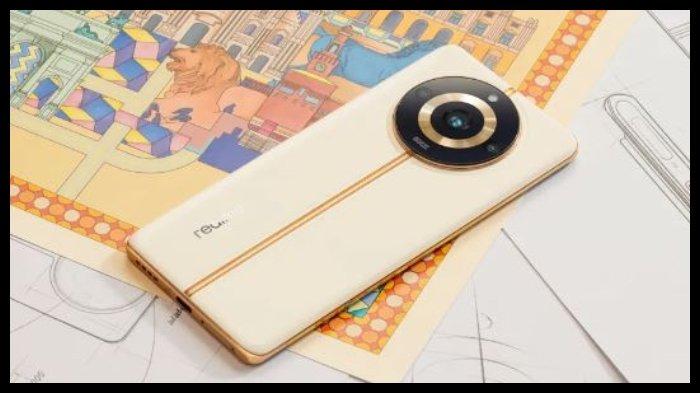 Realme 11 Pro Plus 5G warna Sunrise Beige